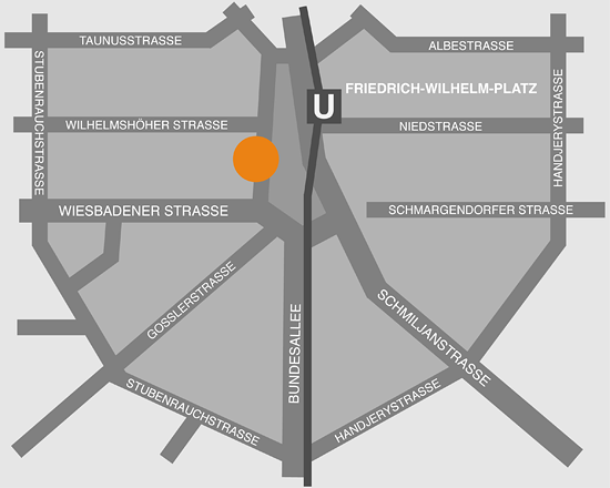 Anfahrt Praxis Kolbe